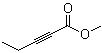 2-戊炔酸甲酯分子结构 (CAS 24342-04-9)