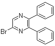 结构式 CAS# 243472-70-0, 2-溴-5,6-二苯基吡嗪