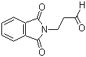 3-邻苯二甲酰亚胺丙醛分子结构 (CAS 2436-29-5)