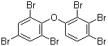 2,2',3,4,4',6'-Hexabromodiphenyl ether molecular structure (CAS 243982-83-4)