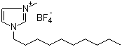 1-Decyl-3-methylimidazolium tetrafluoroborate molecular structure (CAS 244193-56-4)