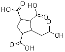 2,3,5-Tricarboxycyclopentaneacetic acid molecular structure (CAS 24434-90-0)