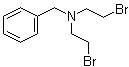 N,N-Bis(2-bromoethyl)benzylamine molecular structure (CAS 24468-88-0)