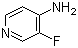 4-氨基-3-氟吡啶分子结构 (CAS 2447-88-3)