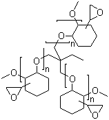 Cycloaliphatic Epoxy Resin molecular structure (CAS 244772-00-7)