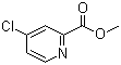 结构式 CAS# 24484-93-3, 4-氯吡啶-2-甲酸甲酯