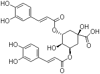 异绿原酸 A分子结构 (CAS 2450-53-5)