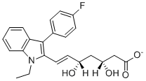 Fluvastatin EP Impurity C Sodium salt molecular structure (CAS 2451176-31-9)