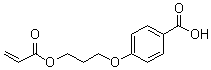 4-[3-(Acryloyloxy)propoxy]benzoic acid molecular structure (CAS 245349-46-6)