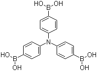 Triphenylamine-4,4',4"-triboronic acid molecular structure (CAS 245737-33-1)