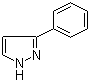 3-Phenyl-1H-pyrazole molecular structure (CAS 2458-26-6)