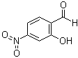 2-羟基-4-硝基苯甲醛分子结构 (CAS 2460-58-4)