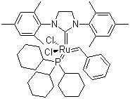 Grubbs 第二代催化剂分子结构 (CAS 246047-72-3)