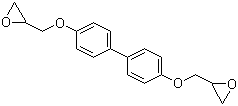 4,4'-联苯酚二环氧甘油醚分子结构 (CAS 2461-46-3)