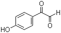 结构式 CAS# 24645-80-5, 4-羟基-alpha-氧代苯乙醛