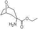 structure of CAS# 246543-68-0, 3-Amino-8-oxabicyclo[3.2.1]octane-3-carboxylic acid ethyl ester