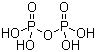 Pyrophosphoric acid molecular structure (CAS 2466-09-3)