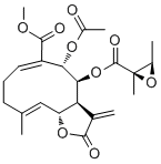 Uvedalin molecular structure (CAS 24694-79-9)