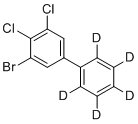 3-Bromo-4,5-dichloro-1,1'-biphenyl-2',3',4',5',6'-d5 molecular structure (CAS 2472800-92-1)