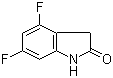 structure of CAS# 247564-57-4, 4,6-Difluorooxindole;4,6-Difluoro-2-oxoindole