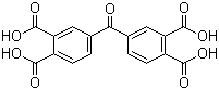 3,3',4,4'-四甲酸二苯甲酮分子结构 (CAS 2479-49-4)