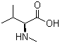 structure of CAS# 2480-23-1, N-Methyl-L-valine