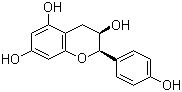 结构式 CAS# 24808-04-6, (-)-表阿夫儿茶精