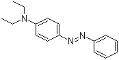 结构式 CAS# 2481-94-9, 溶剂黄 56; N,N-二乙基-4-(苯基偶氮)苯胺