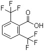 2,6-Bis(trifluoromethyl)benzoic acid molecular structure (CAS 24821-22-5)
