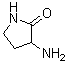 structure of CAS# 2483-65-0, 3-Amino-2-pyrrolidinone;3-Amino-2-oxopyrrolidine
