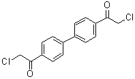4,4'-Bis(chloroacetyl)biphenyl molecular structure (CAS 24860-53-5)