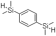 1,4-二(二甲基硅烷基)苯分子结构 (CAS 2488-01-9)