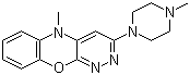 Pipofezine molecular structure (CAS 24886-52-0)