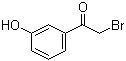 2-溴-3'-羟基苯乙酮分子结构 (CAS 2491-37-4)