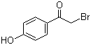 2-溴-4'-羟基苯乙酮分子结构 (CAS 2491-38-5)