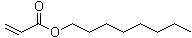 丙烯酸辛基酯分子结构 (CAS 2499-59-4)