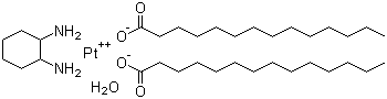 Miriplatin hydrate molecular structure (CAS 250159-48-9)