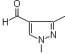 structure of CAS# 25016-12-0, 1,3-Dimethyl-1H-pyrazole-4-carboxaldehyde;1,3-Dimethyl-4-formylpyrazole; 1,3-Dimethylpyrazole-4-carboxaldehyde