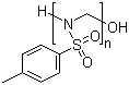 对甲苯磺酰胺甲醛树脂分子结构 (CAS 25035-71-6)