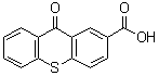 Thioxanthone-2-carboxylic acid molecular structure (CAS 25095-94-7)