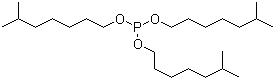 structure of CAS# 25103-12-2, Triisooctyl phosphite  ;Tris(6-methylheptoxy)phosphane
