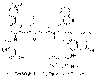 Sincalide molecular structure (CAS 25126-32-3)