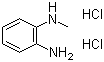 N-甲基邻苯二胺盐酸盐分子结构 (CAS 25148-68-9)