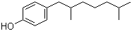 structure of CAS# 25154-52-3, Nonylphenol;4-(2,6-Dimethylheptyl)phenol