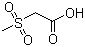 甲磺酰乙酸分子结构 (CAS 2516-97-4)