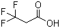 3,3,3-Trifluoropropionic acid molecular structure (CAS 2516-99-6)