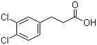 3-(3,4-Dichlorophenyl)propanoic acid molecular structure (CAS 25173-68-6)