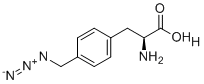 structure of CAS# 2517638-29-6, 4-(Azidomethyl)-L-phenylalanine hydrochloride;(S)-2-amino-3-(4-(azidomethyl)phenyl)propanoic acid hydrochloride