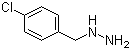 structure of CAS# 25198-45-2, (4-Chlorobenzyl)hydrazine;[(4-Chlorophenyl)methyl]hydrazine; p-(Chlorobenzyl)hydrazine