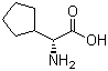 D-Cyclopentylglycine molecular structure (CAS 2521-86-0)